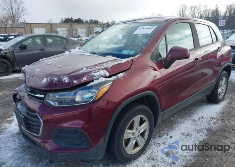 2017 Chevrolet Trax Ls из США, поврежденный, VIN 3GNCJNSB1HL182092